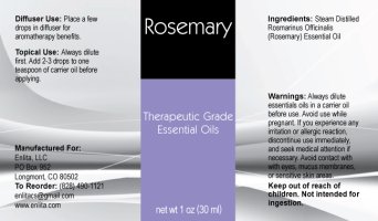 Rosemary Essential Oil 30ml