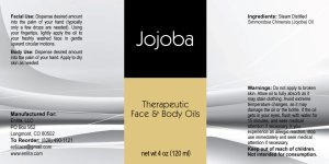 Jojoba Body Oil 120ml