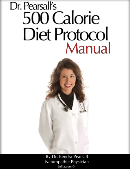 500 Calorie Diet Manual with Two Cookbooks (downloadable)