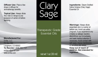 Clary Sage Essential Oil 30ml