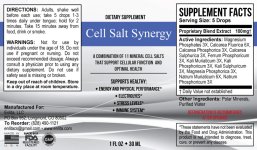 Cell Salt Synergy