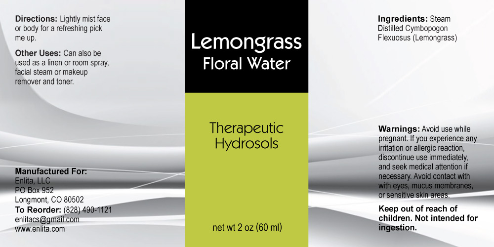 Lemongrass Hydrosol 2 oz